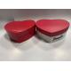 ISO9001 Eco Paperboard Gift Boxes Heart Shaped With Spot Color Printing