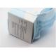 175*95mm Disposable Surgical Mask , Blue Disposable Earloop Face Mask