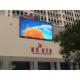 Waterproof Outdoor Led Sign back Maintain P6 P8 P10 Fixed Installation Full Color Steel Cabinet led screen