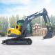 4000kg Mini Excavator Machine 300mm Track Width Max Digging Radius 4730mm