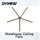 5m 0.7kw Energy Saving Big Blade Ceiling Fans HVLS Commercial Outdoor Ceiling Fans