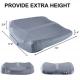 Beige Mid/Lower Back Lumbar Car Seat Support Cushion Cushion For Office Chair