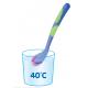 Temperature Sensitive TPE Soft Tip Baby Feeding Spoon
