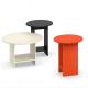 Durable Black Plywood Side Tables For High End Hotel Lounge