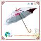 Wood J Handle Wooden Shaft Straight Fold Umbrella