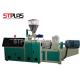 High Capacity Conical Twin Screw Plastic Extruder Machine For PVC Granulating