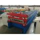 Corrugated Wall Sheet Roll Forming Machine For Building Construction PLC Control