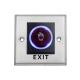 Waterproof No Touch Exit Button , Square Push To Exit Button With Timer