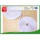 Fabric Hook And Loop Tape Self - Adhesive / White Hook Loop Fastener 25m Per Roll