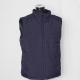Dark Blue Polyester Work Vests Uniforms Wrinkle Resistance With Good Wash