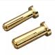 Practical Male Bullet Banana Plug Connectors Gold Plated For RC Battery