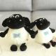 Cartoon Shaun Sheep Animal Soft Plush Toys Hot Stuffed Black White