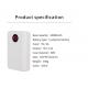 customized wholesale rental big capacity 10000mAh digital power bank branded mobile portable charger
