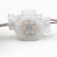 IP67 LED Point Light Source 6LEDs/pcs Warm White Color with Changeable Emitting Copper Lamp Body Used in Park Building