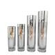 High End Cosmetic Pump Bottle Skincare Packaging 30ml Metallized