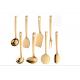Gold Kitchen Tool Set Stainless Steel Eco Friendly Rustfree LFGB Approved