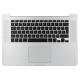 A1398 QWERTY US Keyboard Topcase Macbook 2015 EMC 2909 EMC 2910