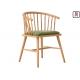 Sleek Low Back Wood Restaurant Chairs