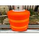 Detachable Median Strip Rolling Roller Crash Barrier Eva Materials