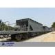 1000mm Meter Gauge Railway Ballast Hopper Wagon Pay Load 40T Capacity 25 Cubic Meters