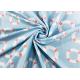 85% Polyester Digital Printing Fabric For Swimsuit Sky Blue Swim Ring 200GSM