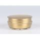 Round Shape Face Cream Containers Prevent Cream From Direct Sunlight With Lid