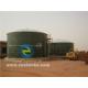 Excellent Abrasion Resistance Glass Lined Water Storage Tanks For Potable Water / Easy Construction