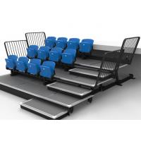 300mm Row Riser Height Telescopic Seating Systems With HDPE 550 Seat
