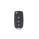 433 Mhz VW Car Remote Key Part Number 5K0 837 202 AJ ID48 Chip 3 Buttons CR2032 Battery