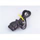 Ul Approved Obd2 Connector Cable Over Molded Coiled Data Communication Cable