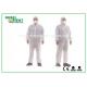 Hooded Nonwoven Disposable Coveralls with Various Colors CE Standard