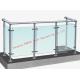 Spigot Bracket Outdoor Glass Balustrade Toughenend Glass Railing Handrail
