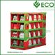 Supermarket Pallet Display, Paper Display For Retail, Christmas Greeting Card Dispaly Stands
