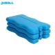 Blue Portable Cooler Bag Ice Pack Reusable Freezable Gel Cold Packs