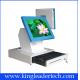 Red POS / Cash Register Touch Terminal , LCD TFT Monitor Touchscreen 15