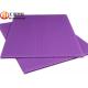 Purple PP 3mm 4mm 5mm Corrugated Plastic Sheets Corrosion Resistant