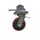 8inch Iso Shipping Container Casters / Cast Iron Container Dolly Wheels