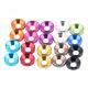 Anodized Colored Aluminum Countersunk Wahsers Nuts 1/2 Inch 2 Od