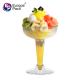 Wholesales drinking transparent wedding and party plastic wine glasses cocktail cup