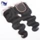 Natural Body Wave Lace Top Closure 4 X 4 Dark Brown Grade 7A