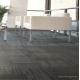 Square Natural Woven Carpetl , 100 Nylon Carpet Tiles PVC Backing