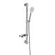 High Pressure Bathtub Bath Shower Faucet Set with Water Filter Tap and Brushed Finish