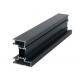 Black Anodized Aluminum Extrusion Profile For Elevator / Window / Door