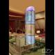 Acrylic Conceptual 3D Model Skyscraper 1:150 Airport Plaza