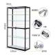 Aluminum Glass Cabinet Display for Perfume Other Commercial Furniture