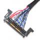 26AWG Lcd LVDS Cable Assembly 1.0mm Pitch JAE Fix-30ssl-Hf To  Df13 EDP