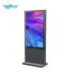 High Brightness 55 Inch Digital Signage Display Fanless Outdoor Lcd Signage