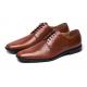 Office Handmade Mens Brown Lace Up Dress Shoes Classic Goodyear Leather Sole