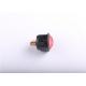 Red Circular Small Round Rocker Switch For Power Tools & Electric Tools