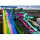 Durable Adult Water Slide Free Fall Slide 780 Persons / Hour Sliding Mode